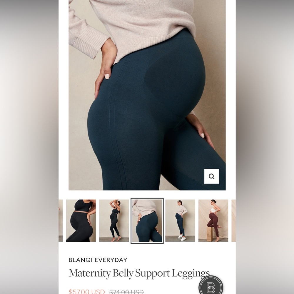 Maternity leggings